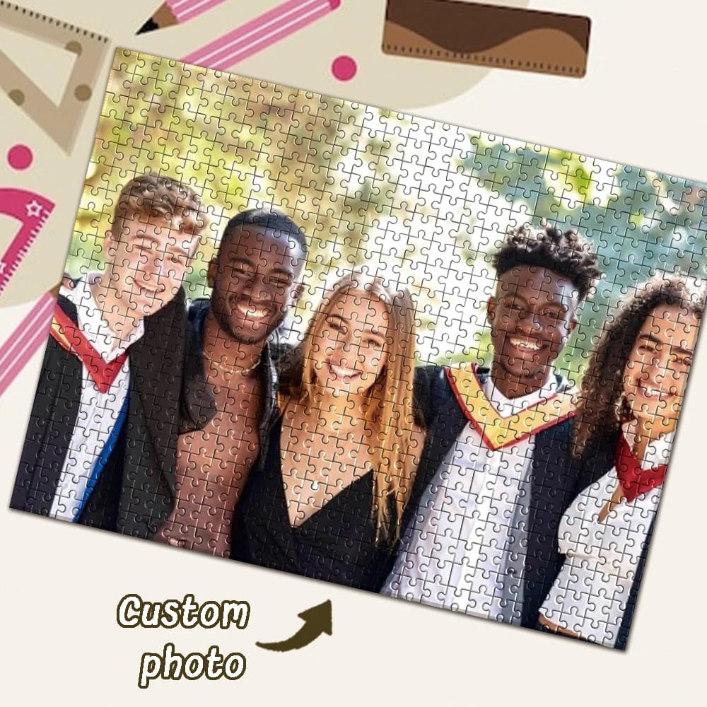 Personalized Customized photo puzzle, The perfect gift for family and friends, holiday gift