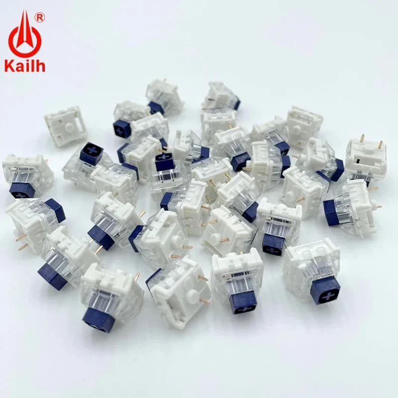 Kailh Navy Blue Box Switch Clicky Touchy DIY Custom Cherry MX RGB SMD 3Pin compatible mechanical keyboard switch