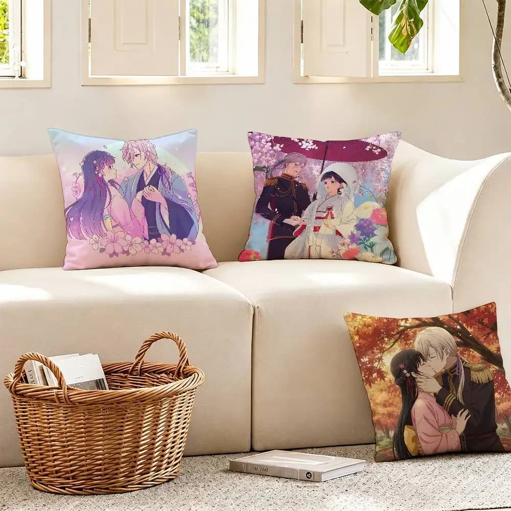 My H-Happy Marriage Anime Pillow Case Cushion Cover Throw Pillow Case For Car Sofa