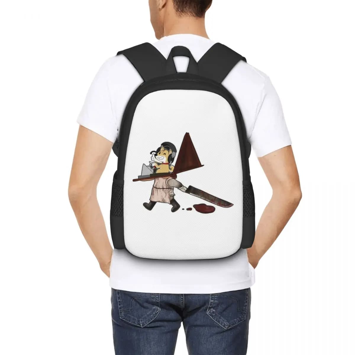 Zaino per studenti Silent Hill 2 True Ending, borsa da scuola, zaino da viaggio per escursioni, per ragazzi e ragazze, borsa a tracolla alla moda