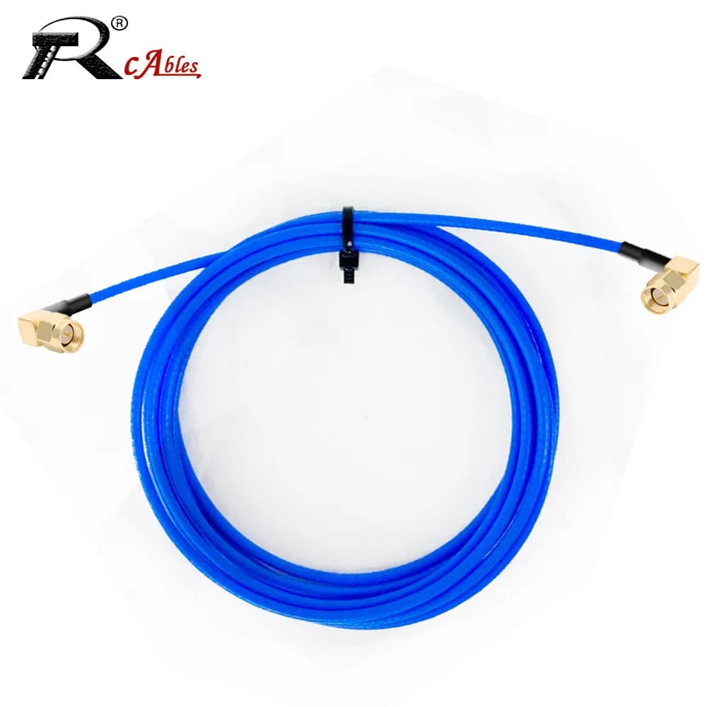 Cavo RG316 ponticello coassiale RF codino SMA maschio spina da 90 gradi a SMA maschio ad angolo retto per cavo di prolunga router antenna WIFI