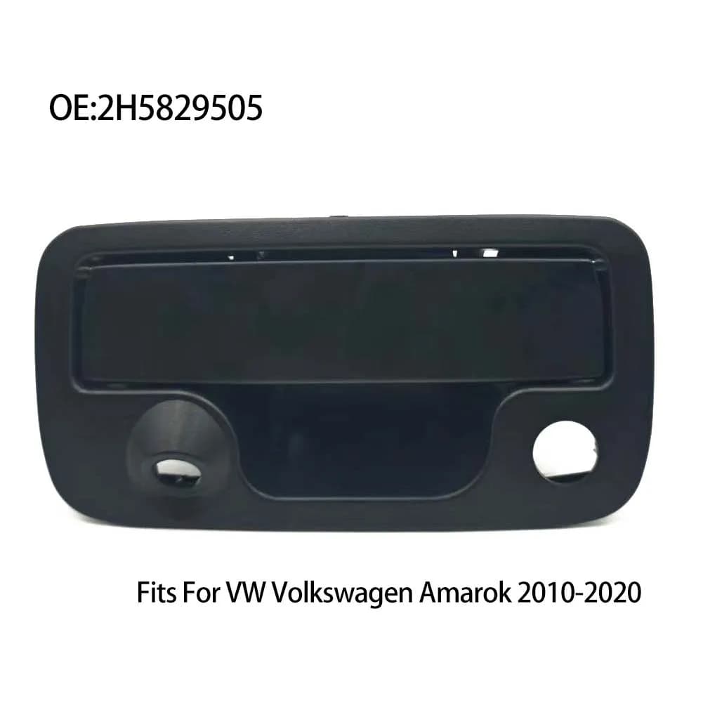Pickup Tailgate Handle With Camera Holes For VW Volkswagen Amarok 2010 2011 2012 2013 2014 2015 2016 2017 2018 2019 2020