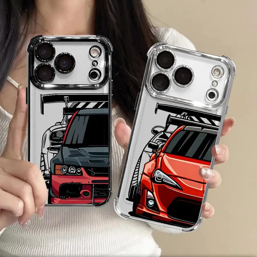 Cover per Apple iPhone 17 Pro Max 16 13 XS XR Air 11 17e 12 Plus 14 15 - Design Auto Cool