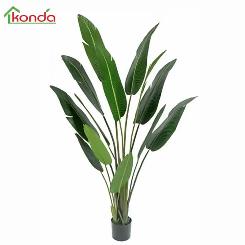 Artificial Banana Plants Tree for Ornamental Indoor Decor for Home Office Garden