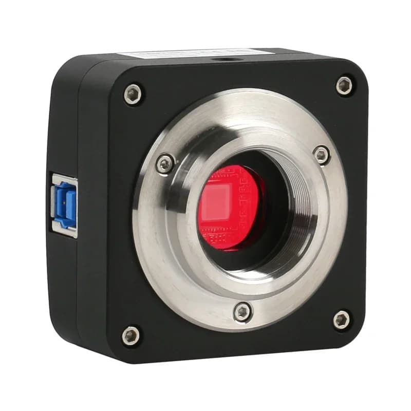 USB 3.0 10MP 5.1MP USB Industriale Elettronico Digitale Video Microscopio Fotocamera C Mount Fotocamera Per Laboratorio Microscopio Biologico