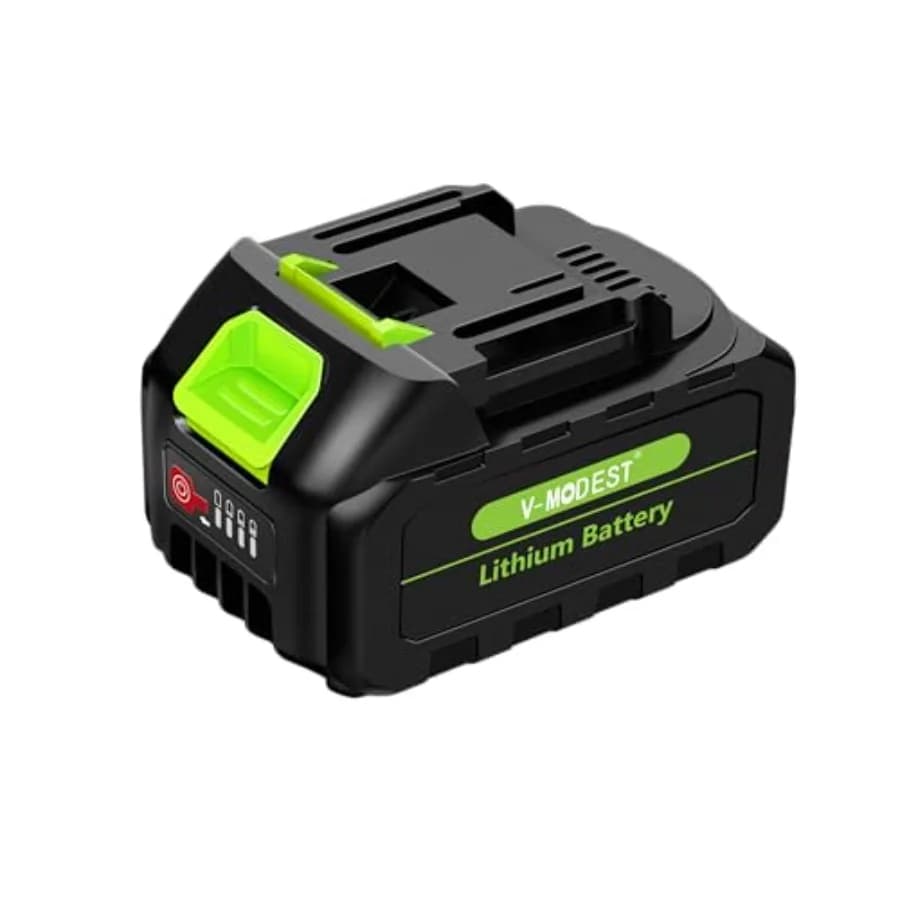 Batteria al Litio 4.0Ah 21V Adatta per Motoseghe Mini da 6/8 Pollici, Potatori Telescopici e Forbici da Potatura