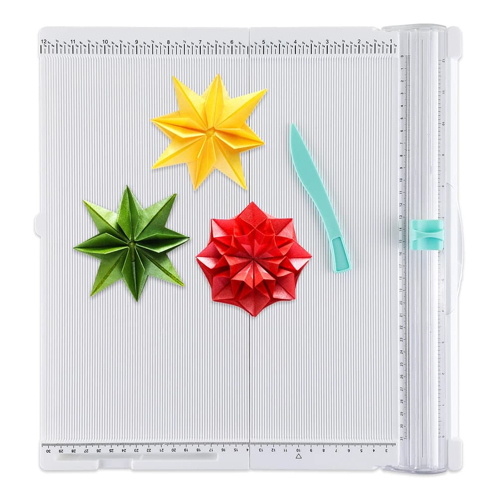 2026 New Foldable Paper Trim and Scoring Board Useful Paper Cutter Machine Folding Scorer for DIY Paper Card Cutting Supplies