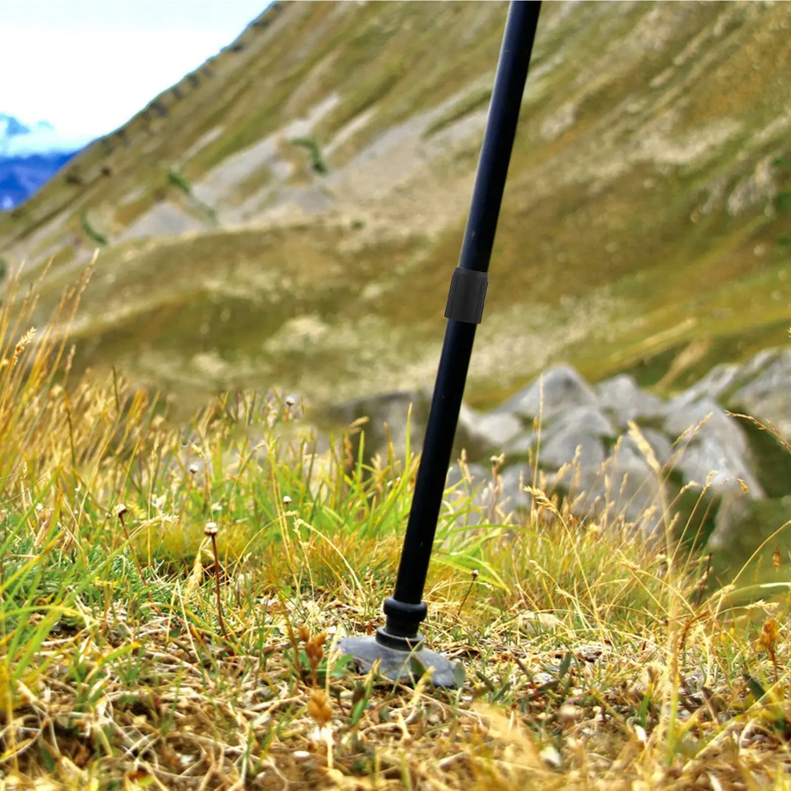 20Pcs Walking Pole Sleeves Trekking Pole Accessories Slip Resistant Waterproof Breathable End Caps for Hiking Sticks Senior Cane