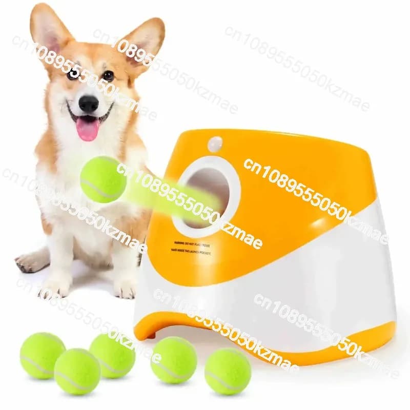 Adatto per lanciatore di palline catapulta giocattolo per cani bulldog giocattolo macchina da tennis lancio automatico per animali domestici