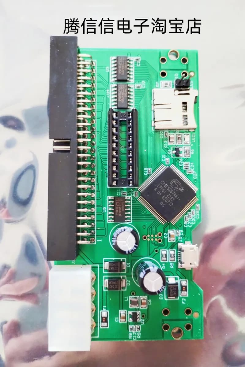 Sostituisci il vecchio disco rigido SCSI2SD V5.0A dischi rigidi analogici SCSI della scheda SD