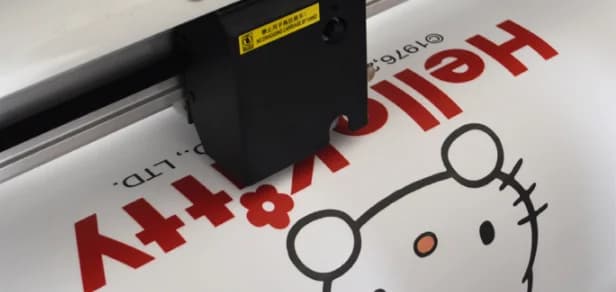 Macchine da taglio Sitickers in vinile per plotter da 48 pollici con funzione di taglio del contorno