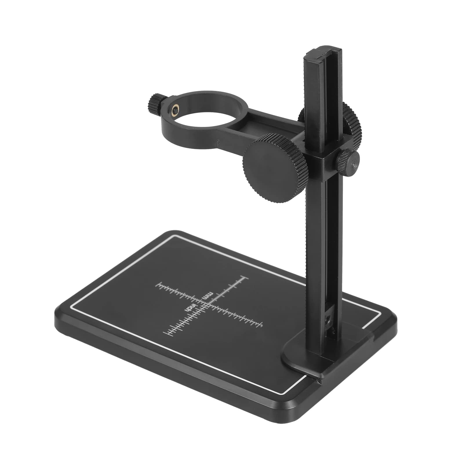 Digital Microscope Stand Height Adjustable Magnifier Bracket Electron Microscope Auxiliary Bracket 6.5" Solid Base Stand Holder