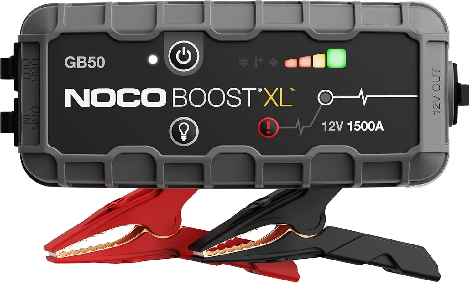 Avviatore di Emergenza UltraSafe 1500A - Batteria al Litio 12V, Power Bank Portatile per Motori a Benzina 7.0L e Diesel 4.5L
