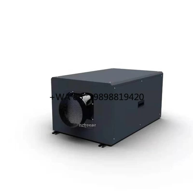 Deumidificatore da soffitto multiuso con condizionatore canalizzato 60L/D per adattatore per tubo flessibile per deumidificatore scolastico Aria da soffitto