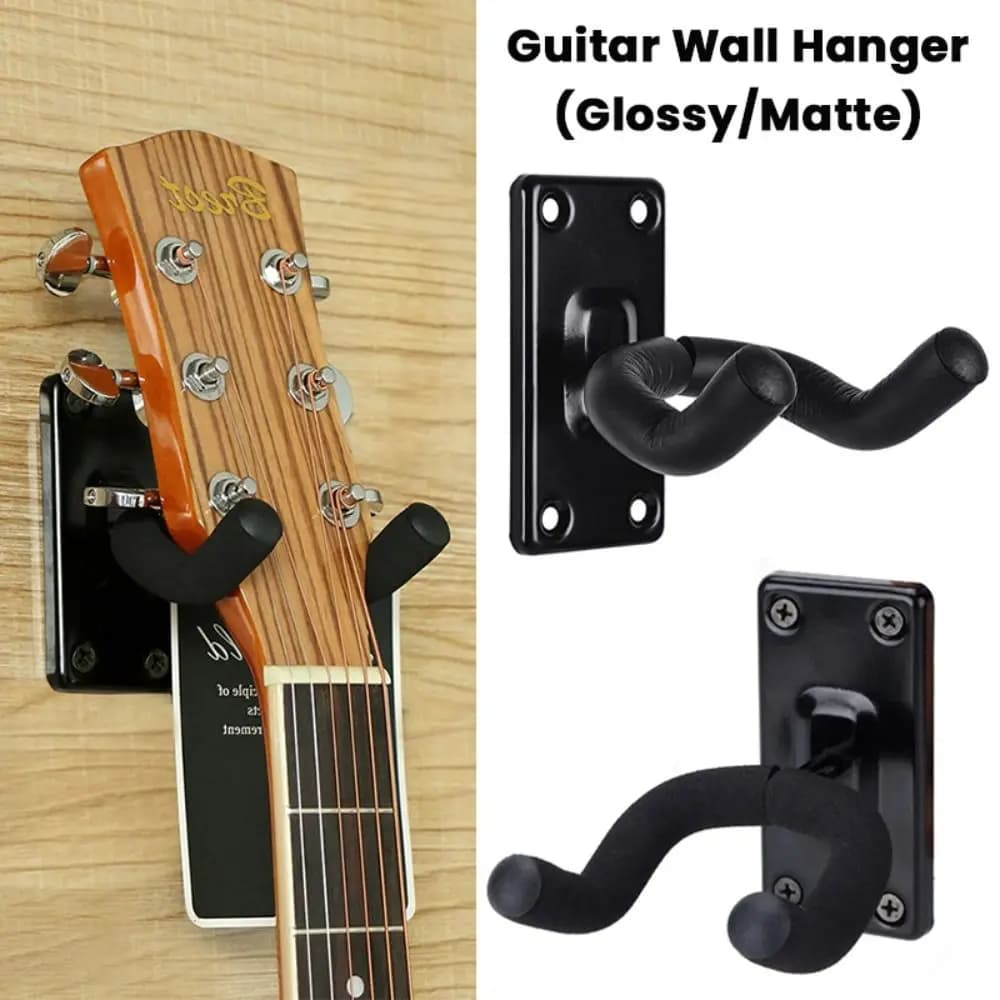 Gancio da parete universale per chitarra in metallo, supporto da parete, gancio per ukulele antiscivolo, gancio per chitarra, basso