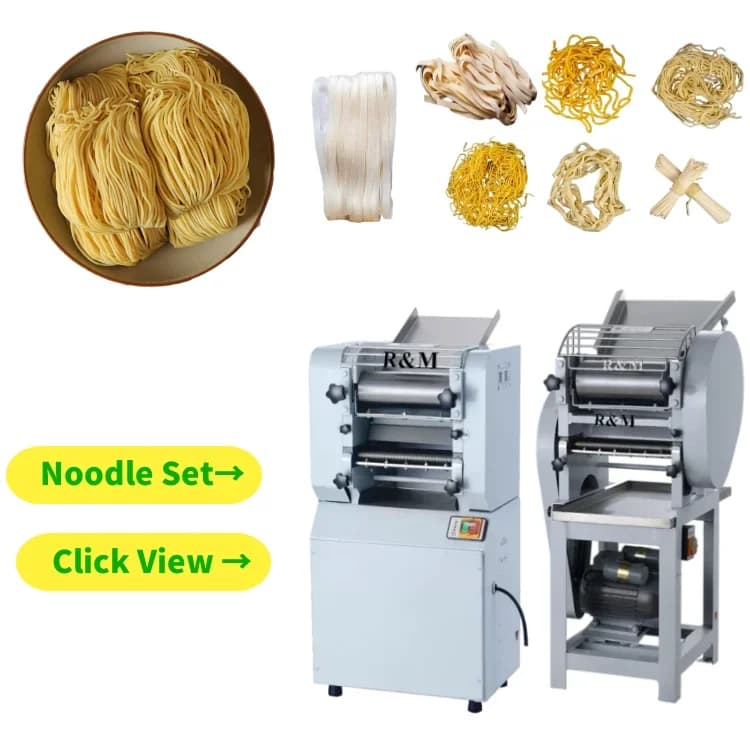 Macchina Commerciale Economica per la Produzione di Pasta: Spaghetti, Maccheroni, Farfalle e Noodles Italiani