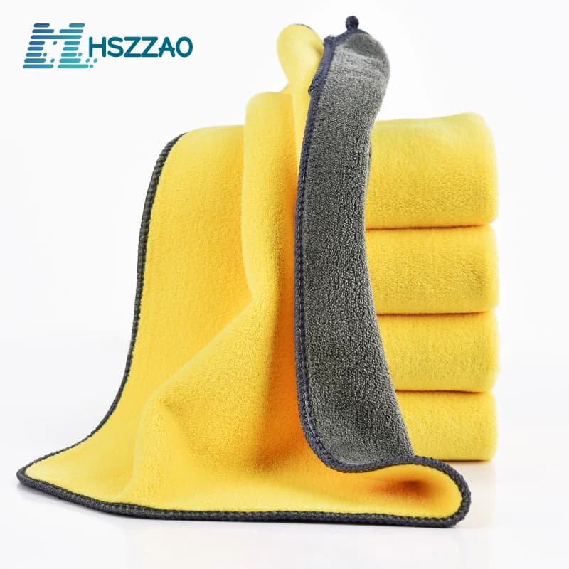 Asciugamano in microfibra per dettagli auto Accessori per lavaggio auto Microfibra per interni auto Pulizia a secco Asciugamani per dettagli automatici Forniture