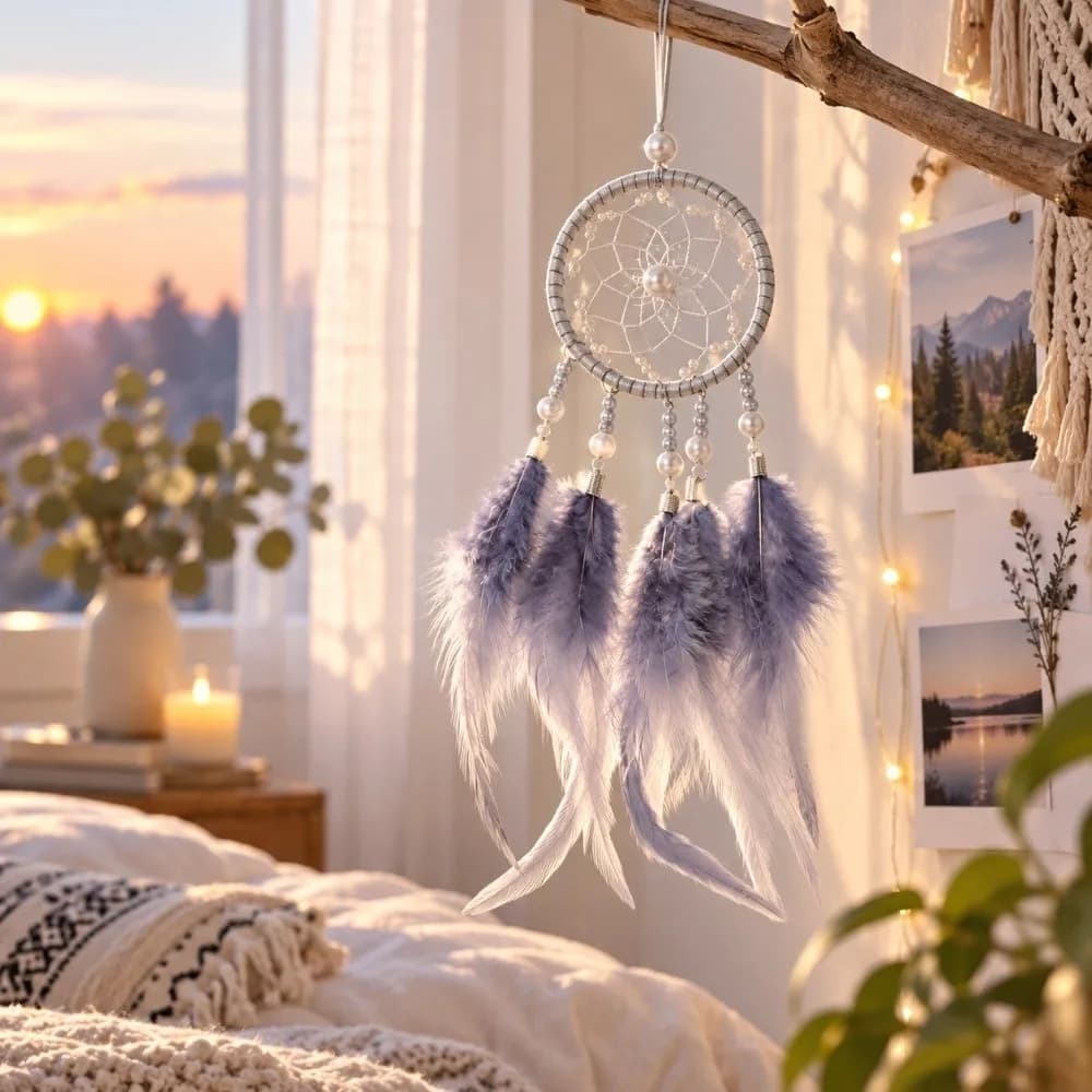 1pcs Hand Crafted Dream Catchers Fine Workmanship Hanging Design Hanging Dreamcatcher Car Dream Catcher Wall Hanging Decorations