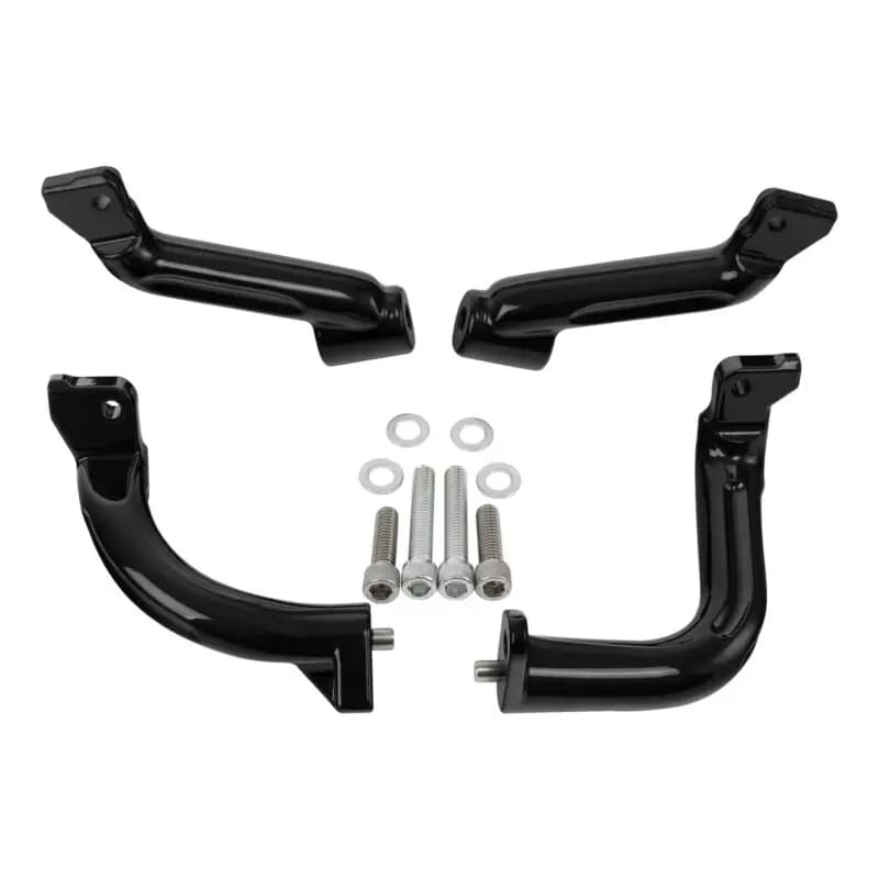 Kit staffa di montaggio pedana pedana conducente moto per Harley Touring Road King Road Glide 2017-2025
