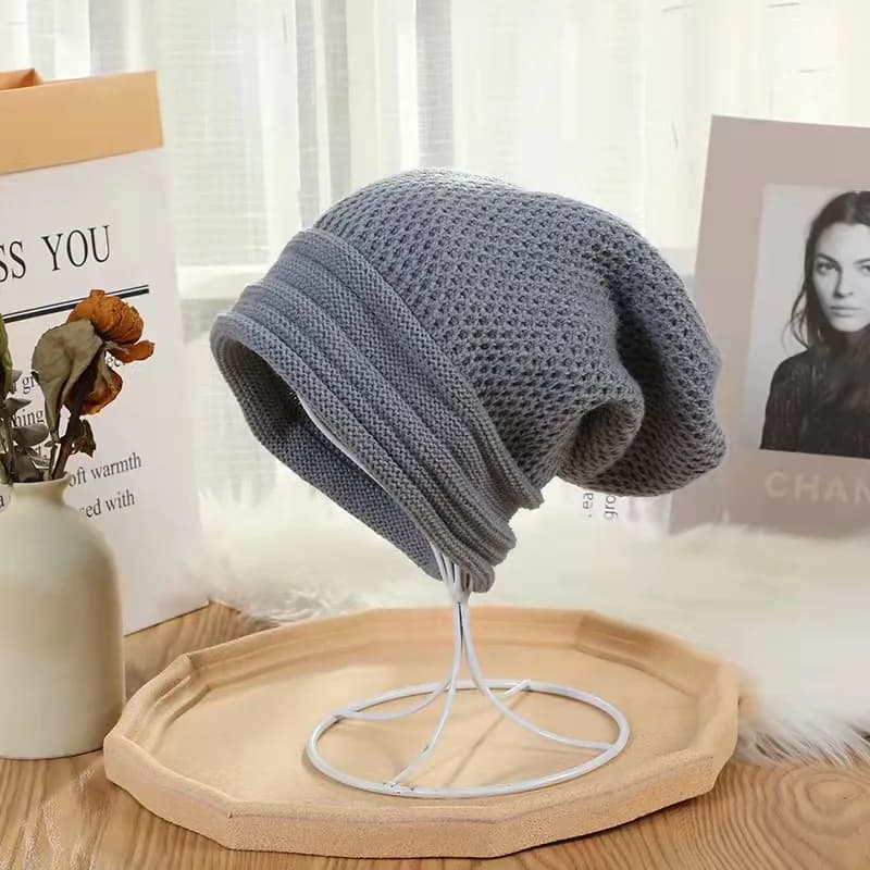 Spring Winter Baggy Slouchy Beanie Hat Wool Knitted Warm Cap Beanie Oversized Winter Hats for Skiing