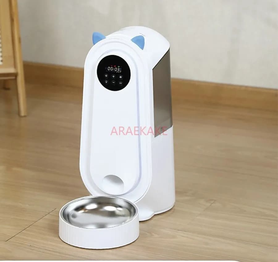 Mangiatoia per gatti, cibo per cani cronometrato e quantitativo per gatti, mangiatoia automatica per cibo per gatti, ciotola per gatti a lunga durata