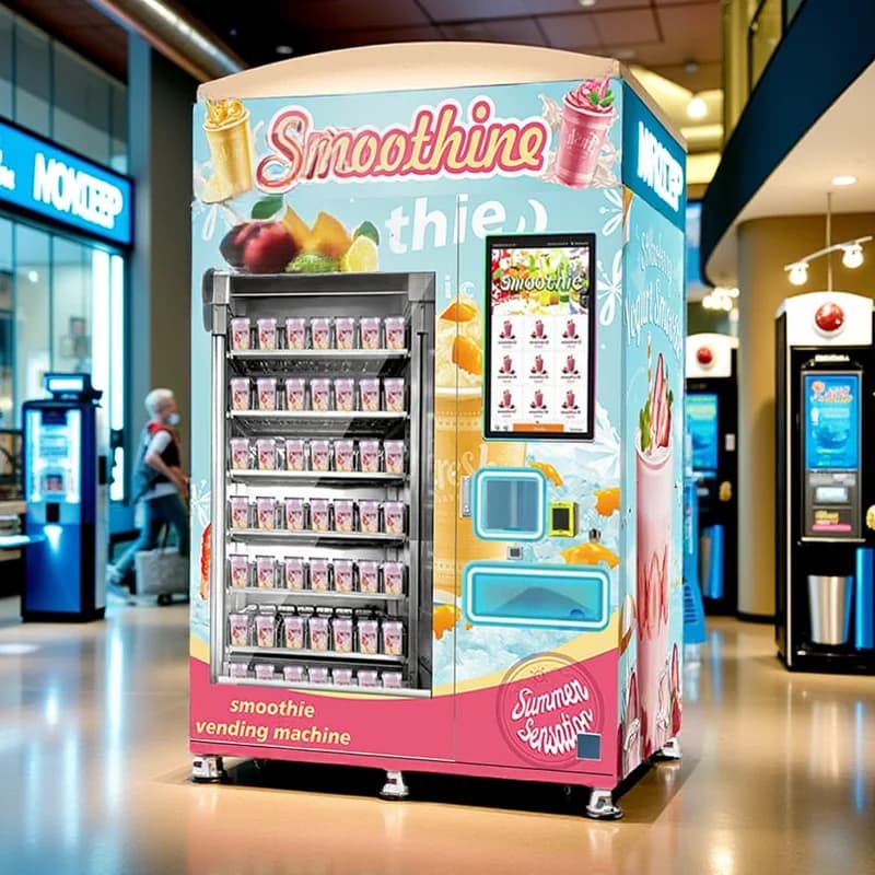 Fornitori di distributori automatici: frullatori automatici, milkshake, frutta congelata