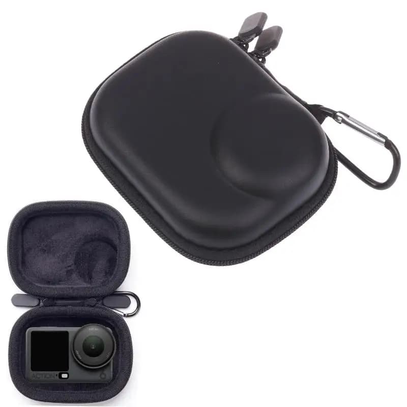 【1 pezzo di custodia protettiva rigida da viaggio in PU per Osmo Action 6, piccola borsa portaoggetti, accessori protettivi】