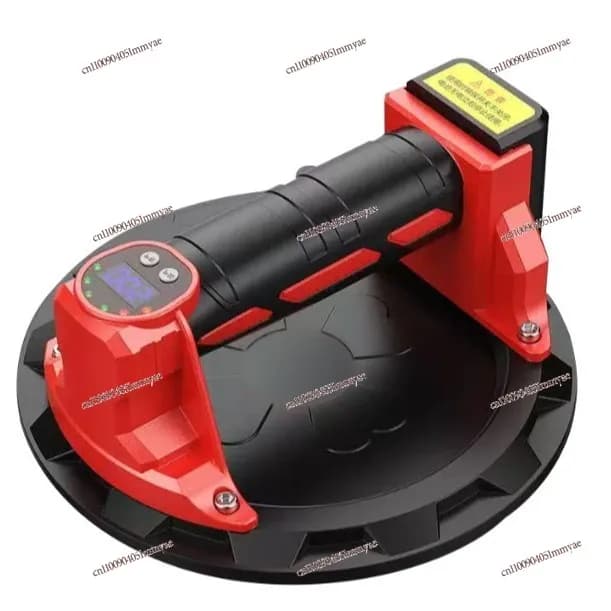 Batteria al litio Ventosa Piastrella in vetro Supporto robusto e resistente Riempimento automatico del gas Display digitale Strumento di movimentazione ad alta aspirazione