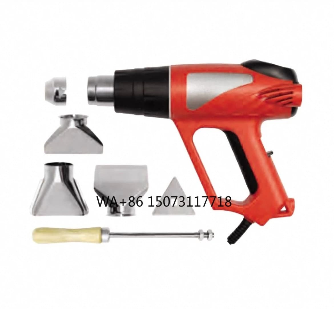 Pistola ad aria calda industriale YT-82293 Alta 2000 W Display digitale di piccole dimensioni Riparazione elettronica Pistola per laminazione di pellicole ad asciugatura termica
