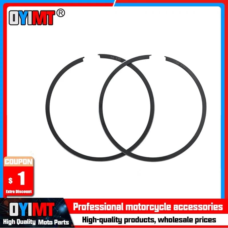 Kit pistone e anello 54mm per moto STD per 125 SX 125SX SX125 2007-2013