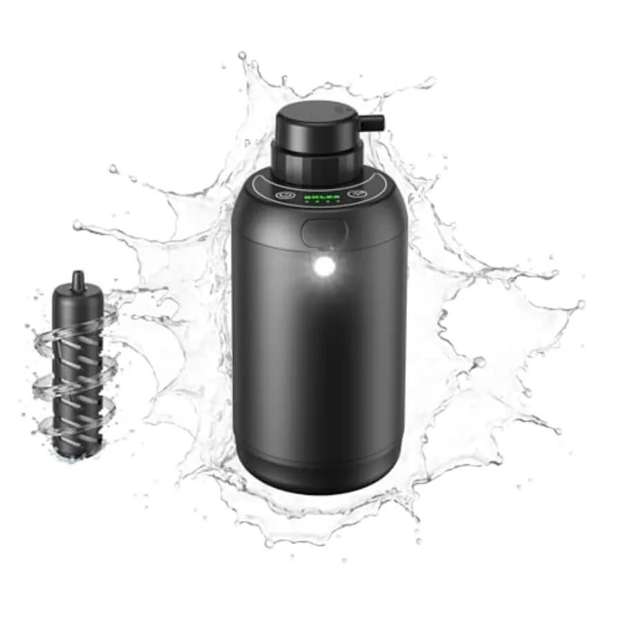 Filtro d'Acqua Elettrico Portatile per Campeggio, Escursionismo, Viaggi e Preparazione alle Emergenze, Purificatore d'Acqua per Sopravvivenza all'Aperto