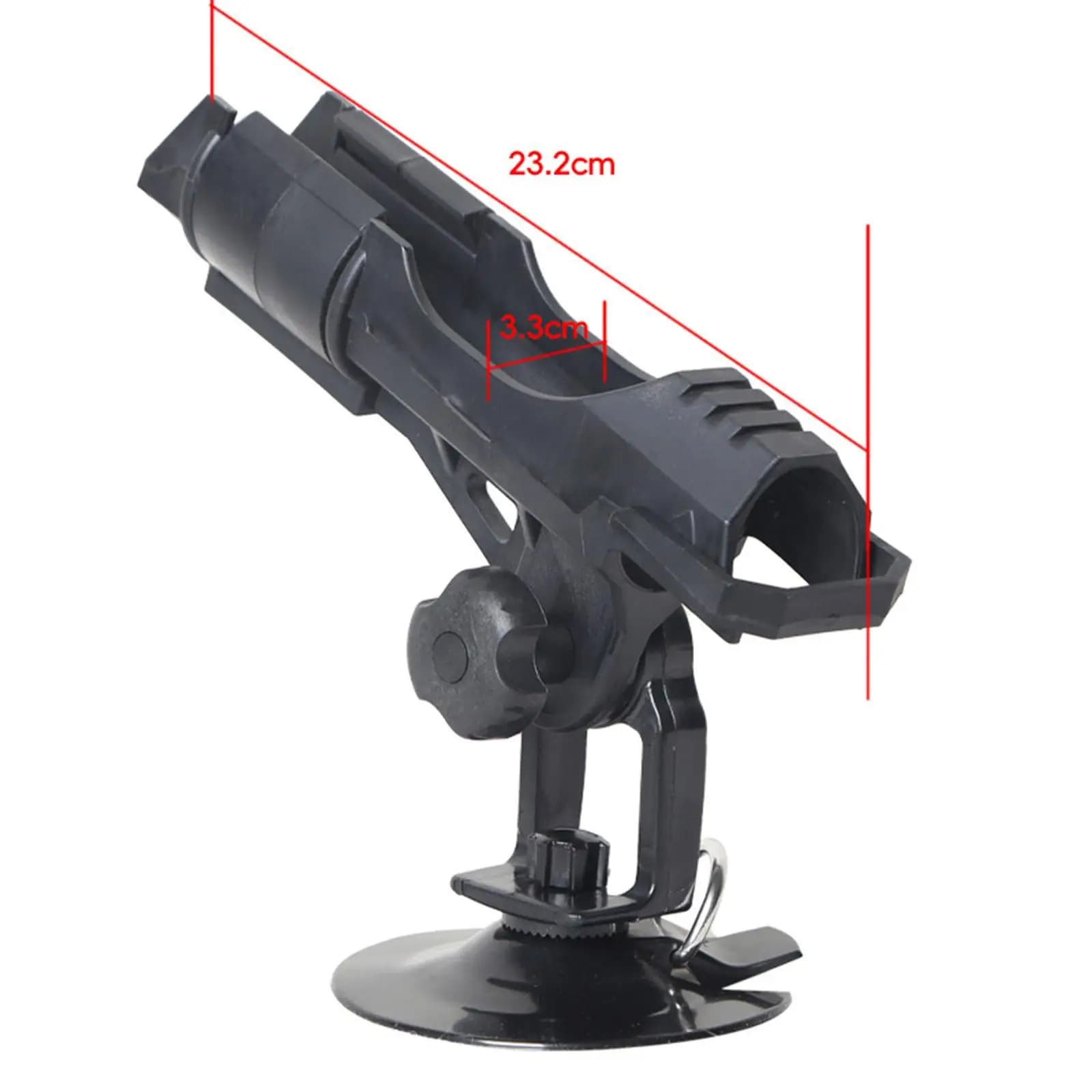 Fishing Rod Holders for Inflatable Boat Versatile Kayak Boats Railing Impact Resistant Accessories Sturdy Fishing Pole Holder