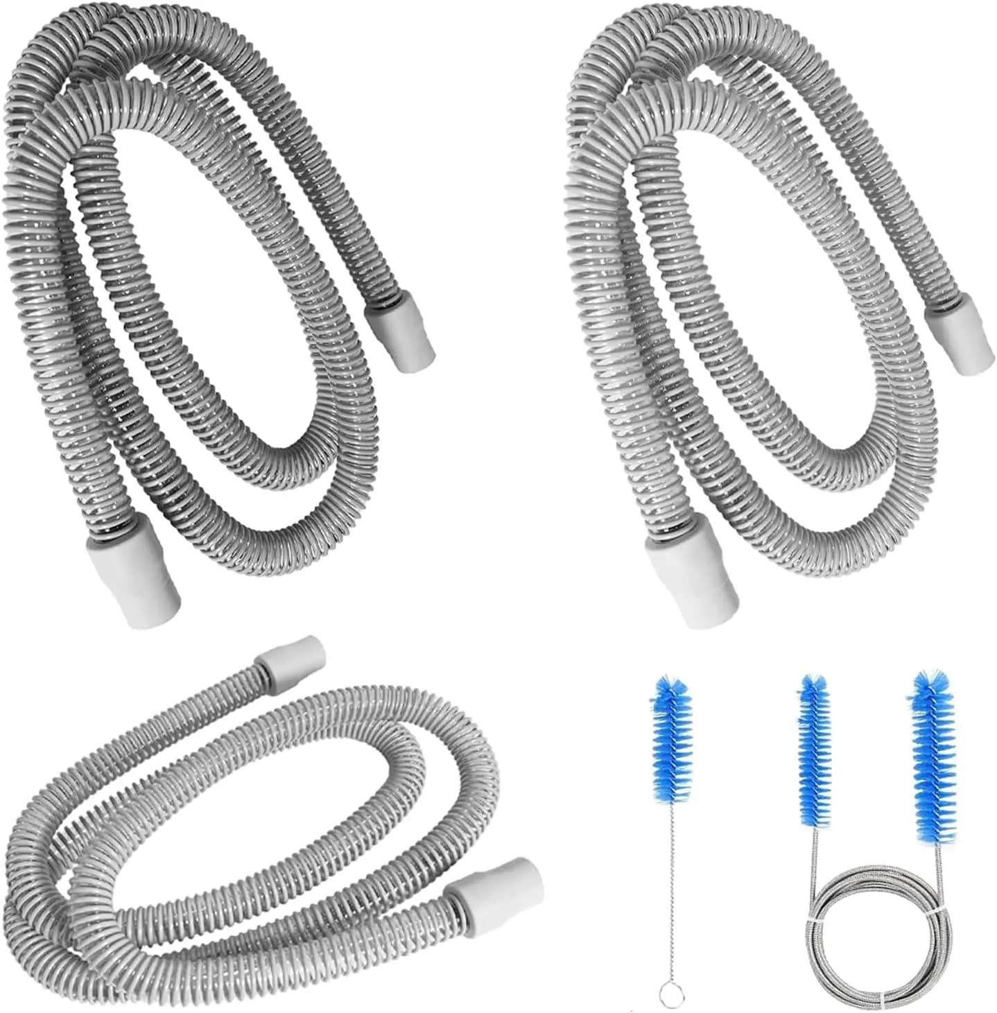 Tubo flessibile di ricambio da 6 piedi per fornitori di CPAP, tubo di ricambio per Resmed Airsense10, 11 con spazzola per la pulizia