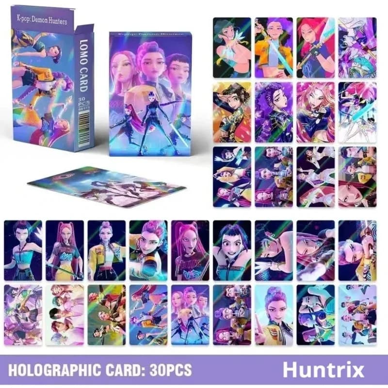 Hot Toys firma un accordo con 30 photocards K-POP Demon Hunters Rumi Mira Zoey, set da collezione anime per i fan di K-POP Merch/Trading.