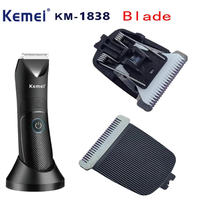 Kemei 1838 Replacement Blade Hair Clipper Blade Barber Cutter Head For Electric Hair Trimmer Clipper Cutting Machine KM-1838