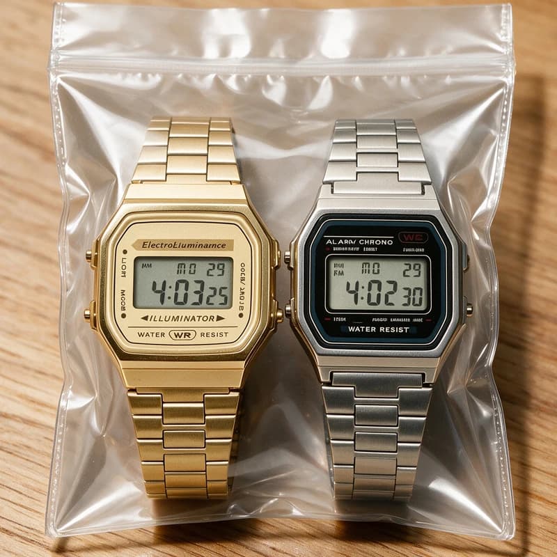 Luxury F91W Steel Band Watches LED Digital Stainless Steel Link Rist Watch Electronic Wrist Band Clock Woman Men Reloj Hombre