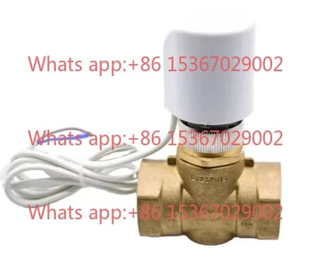Attuatore elettrico a due vie con valvola SF87, elettrovalvola fan coil driver DN20-DN32