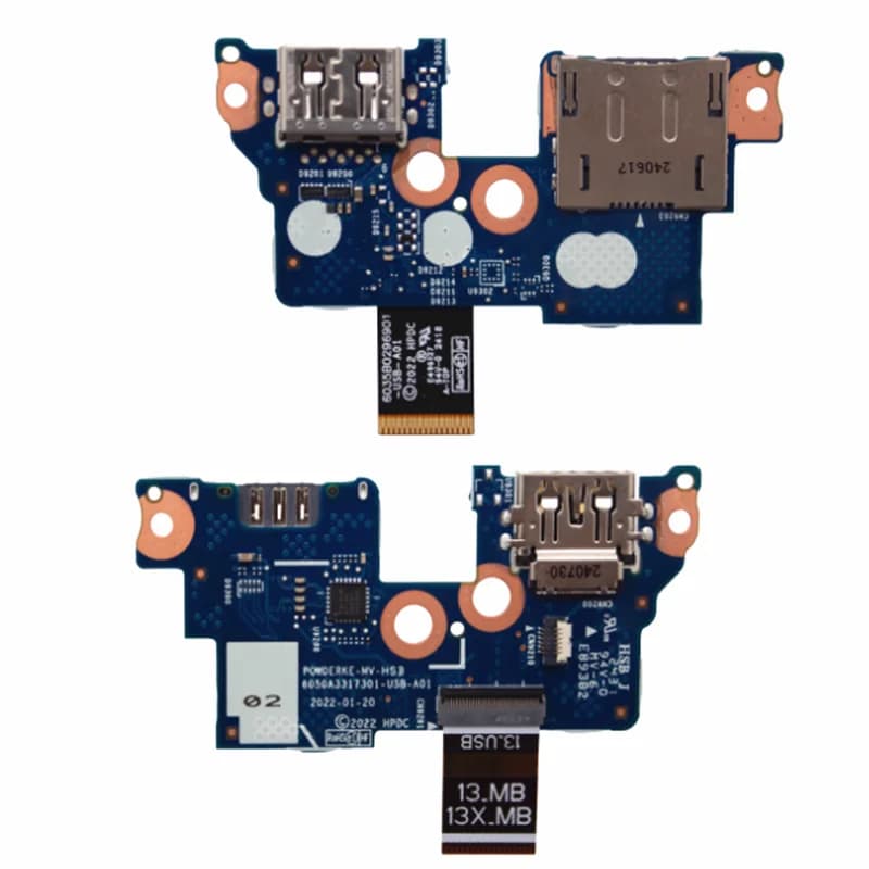 Nuovo Per EliteBook 830 835 G9 G10 Interfaccia USB Del Computer Portatile/Scheda Lettore di Schede SD Con Cavo 6050A3317301