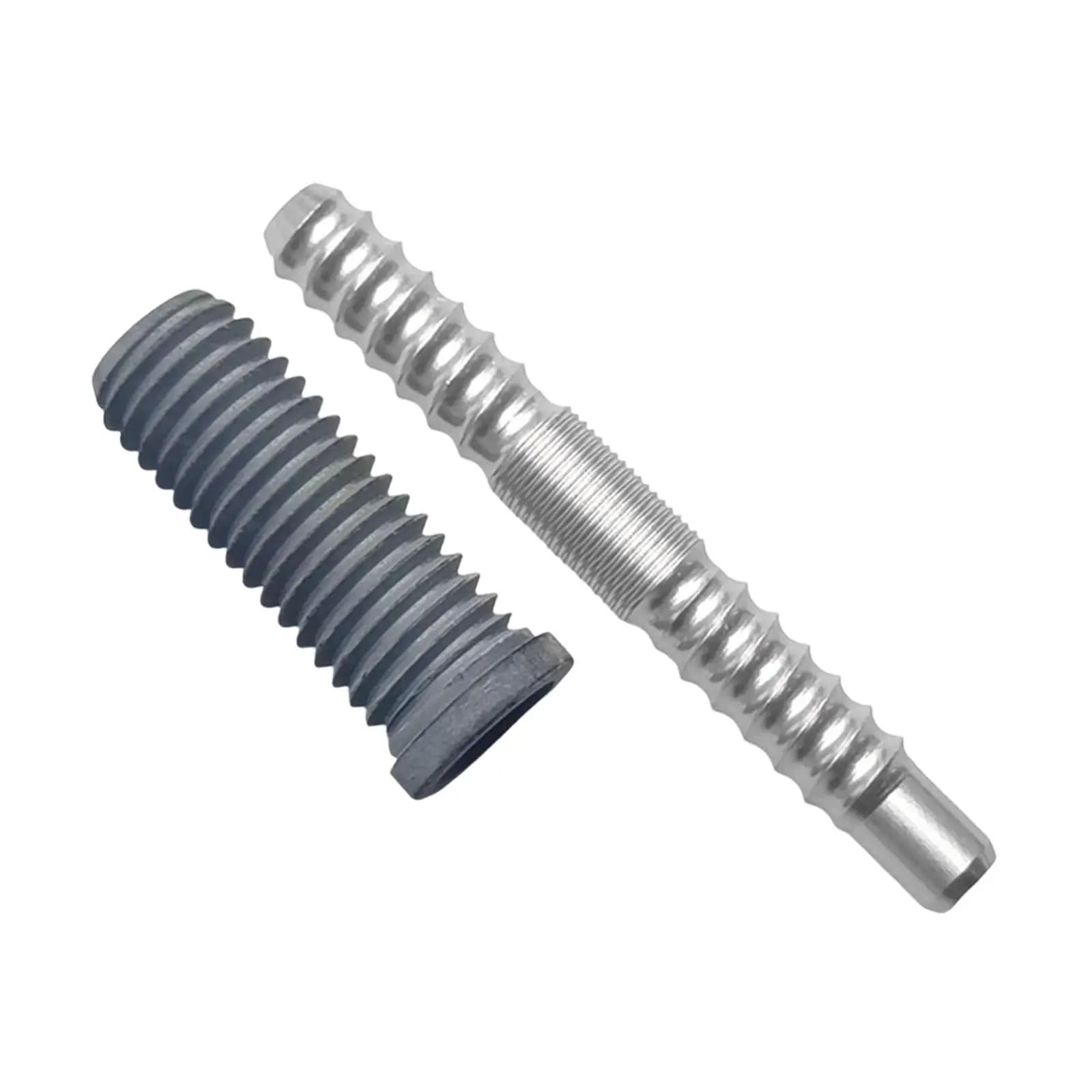Perno di giunzione per stecca da biliardo, inserto a vite, robusto, leggero, facile da installare, ricambi hardware, accessori per biliardo, lega di alluminio