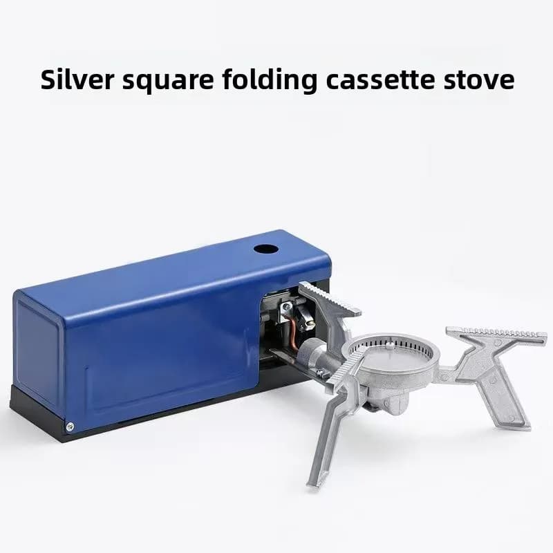 Outdoor Cassette Stove Folding Cassette Stove Field Camping Cookware Gas Water Boiler Tea Cass