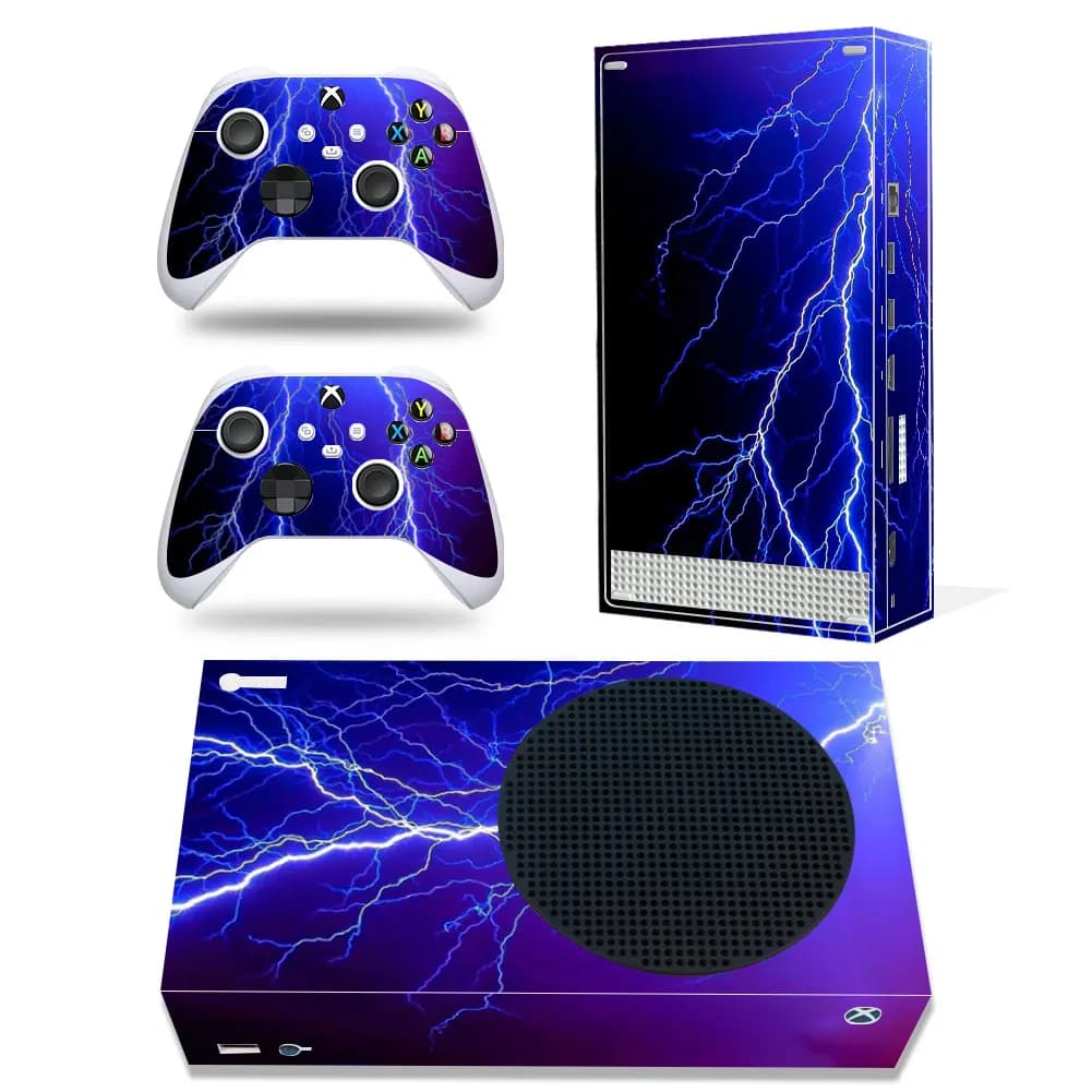 for Xbox series S Skin Sticker Decal Cover Xboxseriess Vinyl XSS Skin Console and 2 Controllers