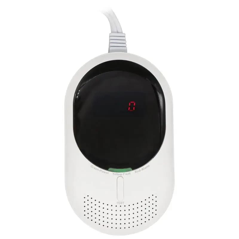 Rilevatore di Gas Combustibili e Monossido di Carbonio Wi-Fi 2.4GHz con Durata di 10 Anni