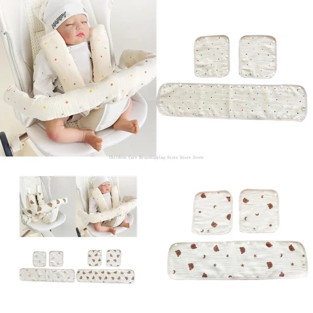Copri cinghia per passeggino Cuscino per cintura Cuscino comfort Tracolla per corrimano per bambini Cuscino per bracciolo con