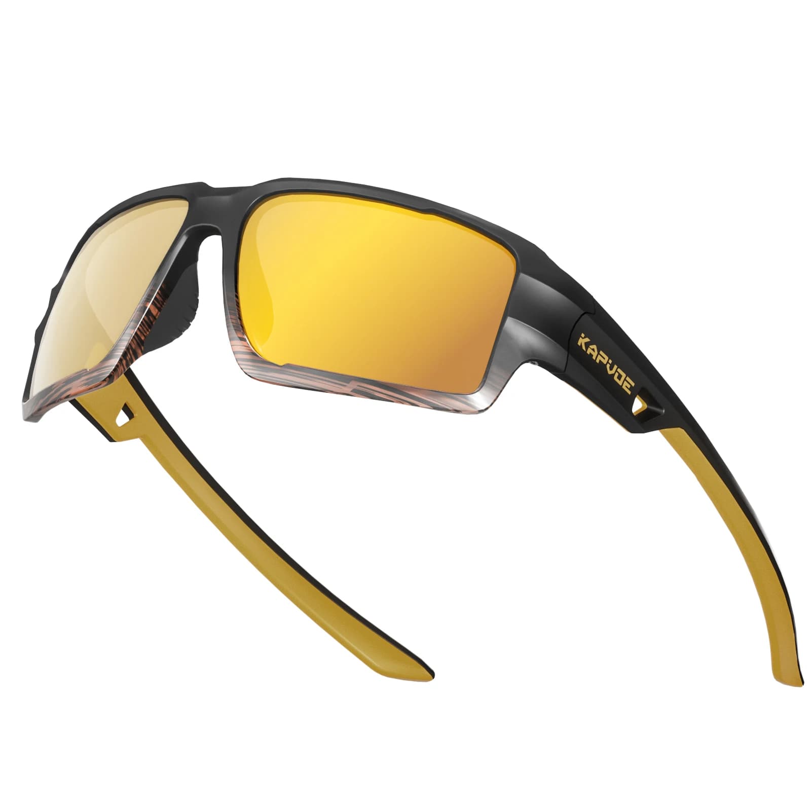 Kapvoe Occhiali da sole da pesca all'aperto Occhiali da equitazione polarizzati Uomo Donna Sport Occhiali da ciclismo Occhiali protettivi Occhiali UV400