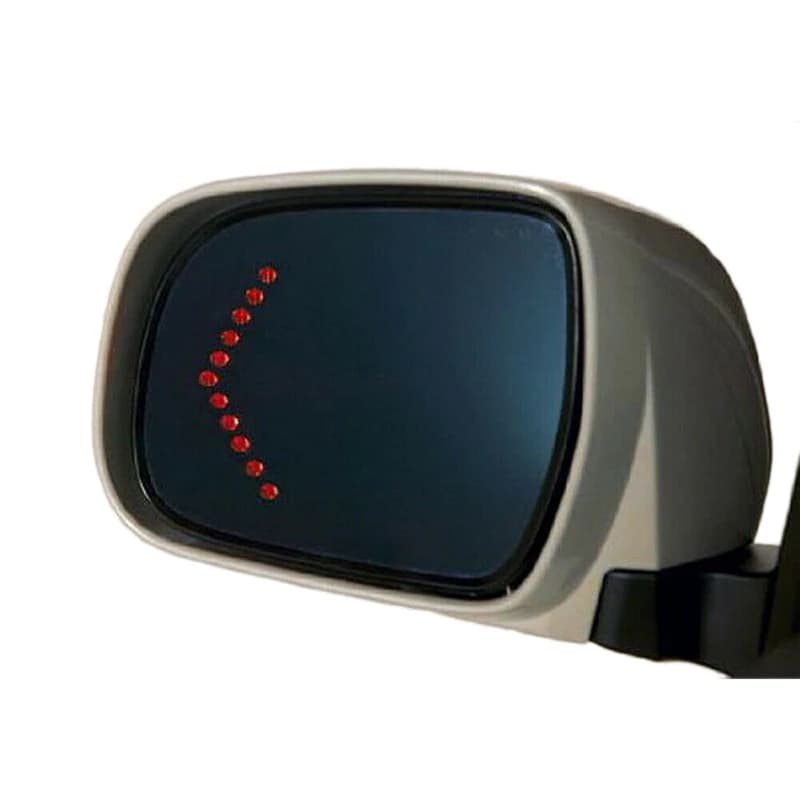 Frecce LED sequenziali rosse 33-SMD da 2 pezzi per indicatori di direzione principali nella luce dell'auto