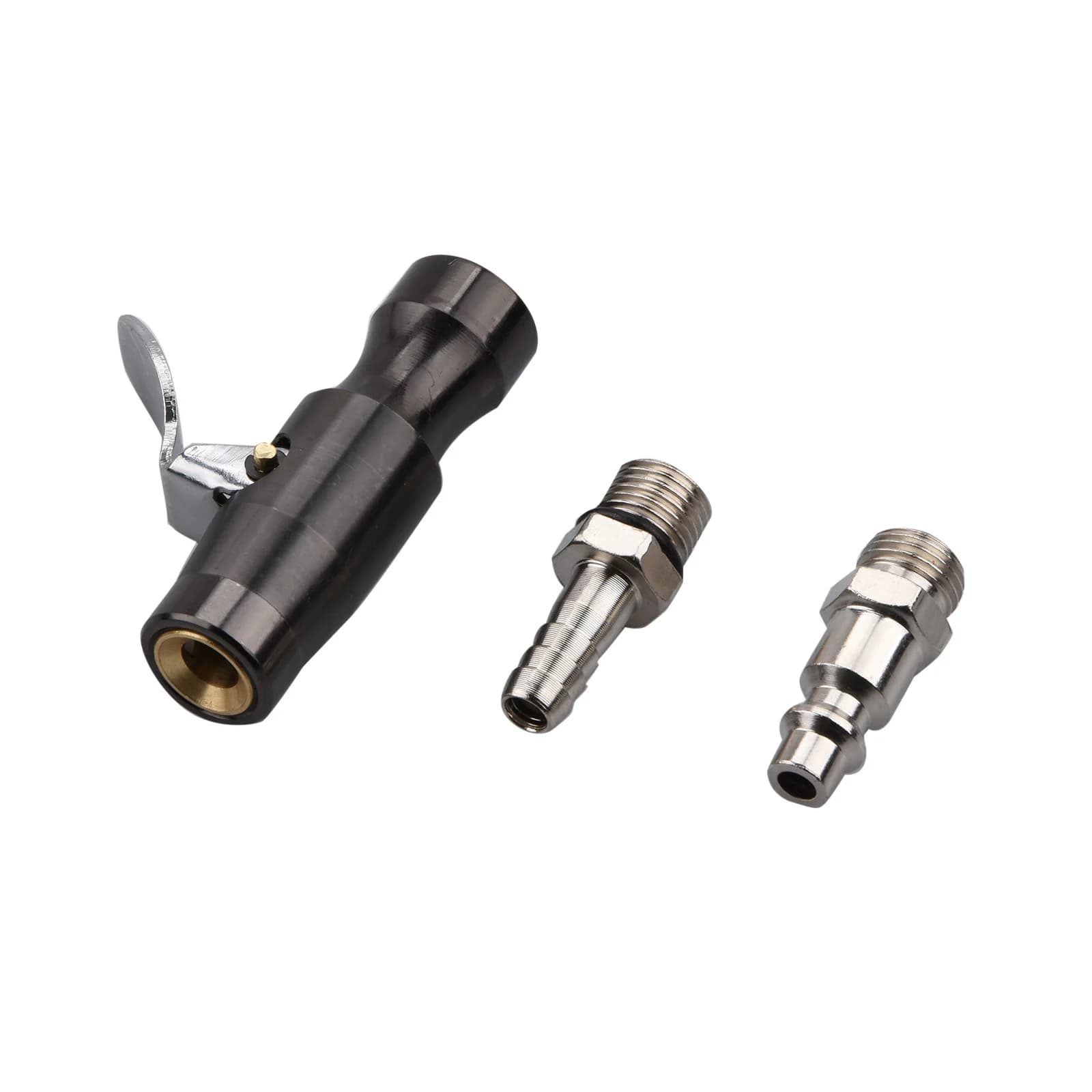 Mandrino ad aria bloccabile per gonfiaggio pneumatici da 200 PSI a doppia mandrino compatibile con valvola Schrader