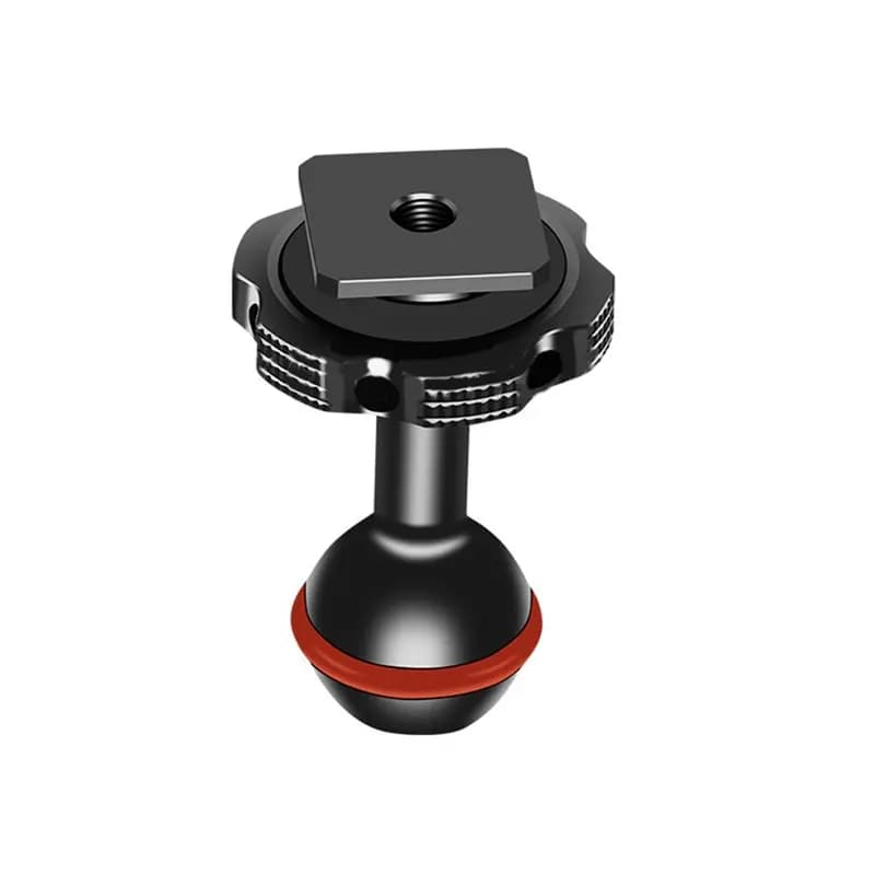 Mount For DSLR Camera Monitor Light Holder 20Mm Ball Head Adapter Hot Shoe Ballhead And Phone Stand