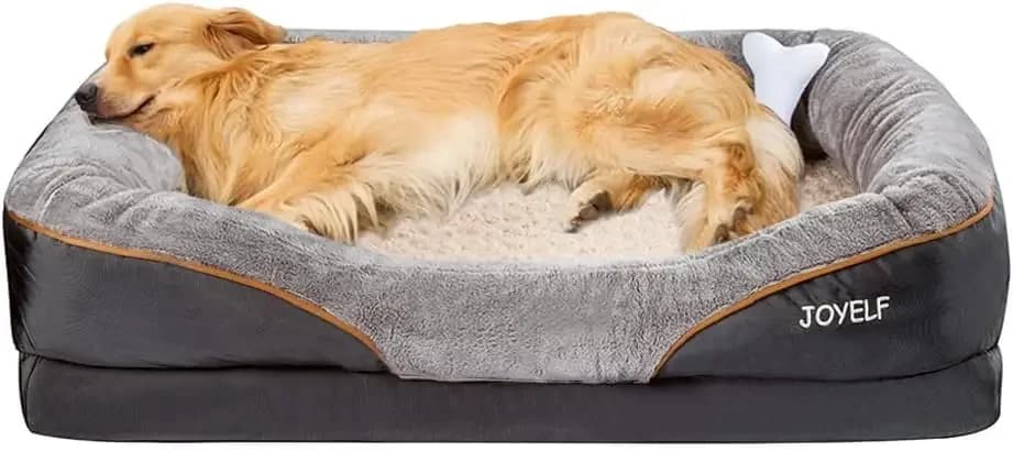 Xlarge Orthopedic Memory Foam Dog Bed Sofa With Removable Washable Cover