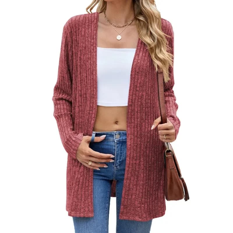 Harajuku Cappotto sottile Cardigan Donna Casual Giacca basic Moda Capispalla Giacche Abbigliamento donna Autunno Streetwear Nuovo Ropa Mujer