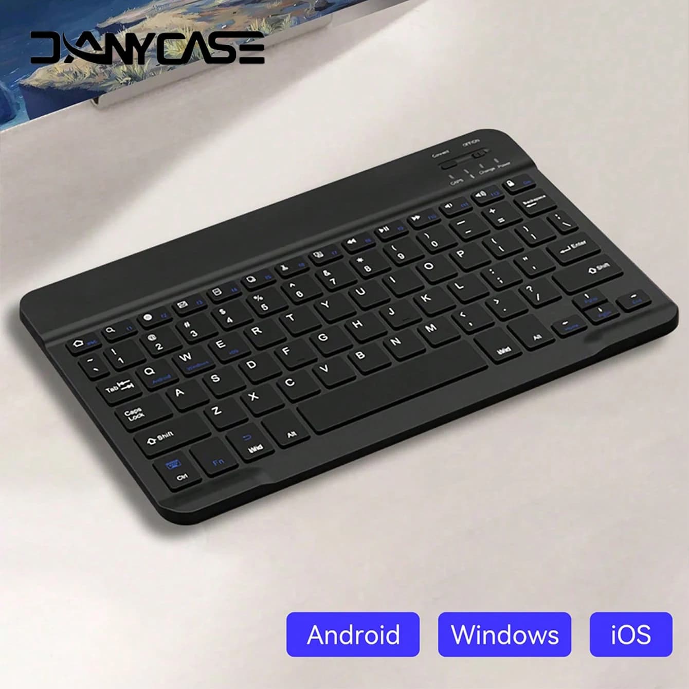 Tastiera multilingue per tablet Android 2025 iOS Windows Mouse wireless iPad Samsung Xiaomi Pad Tastiera Bluetooth ricaricabile